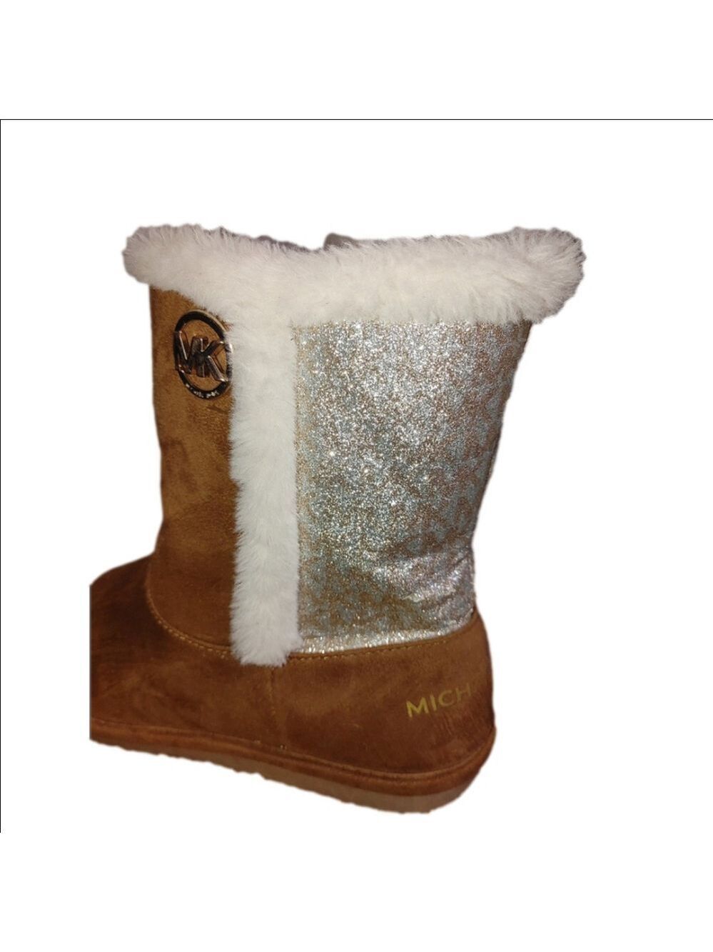 Michael Kors Johanna Tinsel Girls Boots Size 5